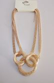 Colar com Argolas Douradas